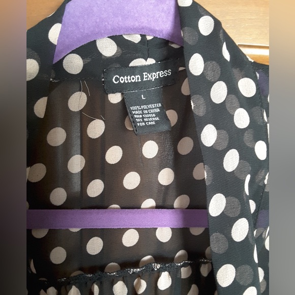 COTTON EXPRESS polka dot blouse - Picture 3 of 3